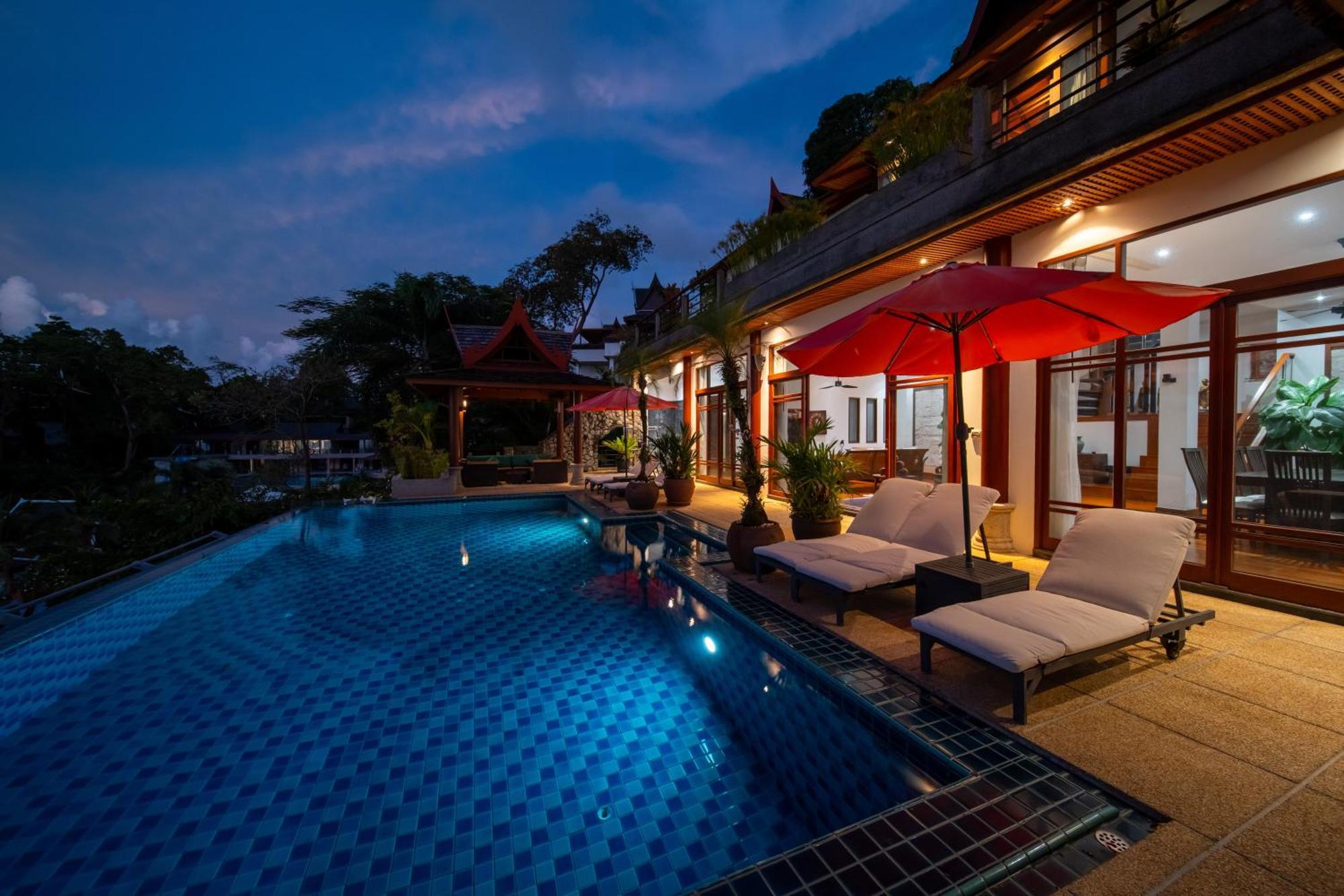 Вилла Surin Luxurious 6Br Private Swimming Pool Stunning Sunset Пхукет Экстерьер фото